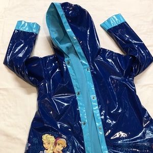 Disney’s Collection-Frozen Rain Coat Sz 9-10